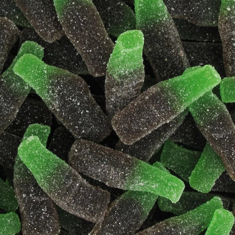 Bouteilles cola acidulés