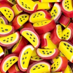 Tranches fruit de la passion